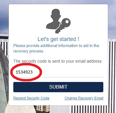 Verification Code Confirmation